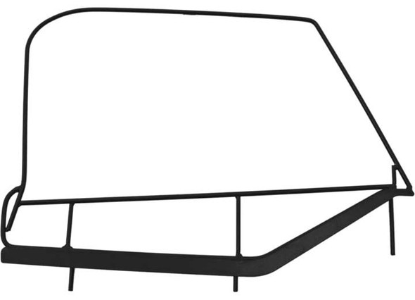 Rampage Products 89799 OE Style Upper Door Frame Pair for 97-06 Jeep Wrangler TJ & Unlimited