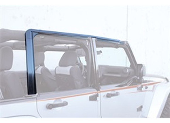Rampage Products 61098 Door Surrounds for 07-18 Jeep Wrangler Unlimited JK 4 Door