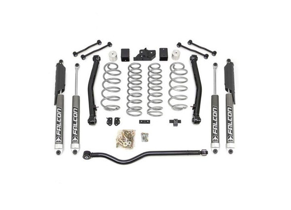 ReadyLift Suspension Coil Spring Lift Kit with Falcon 2.1 Mono Shocks for 18-23 Jeep Wrangler JL