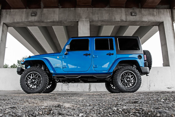 Rough Country 3.5in Suspension Lift Kit with Control Arm Drop for 07-18 Jeep Wrangler Unlimited JK