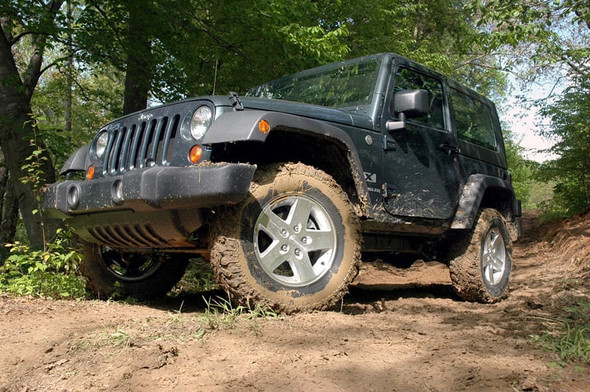 Rough Country 1.75in Spacer Lift Kit for 07-18 Jeep Wrangler JK