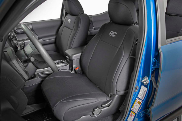 Rough Country Seat Covers for 16-23 Toyota Tacoma