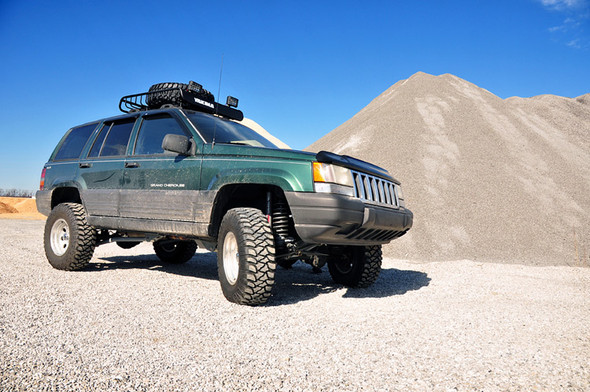 Rough Country 90222 4in Long Arm Suspension Lift Kit for 93-98 Jeep Grand Cherokee ZJ