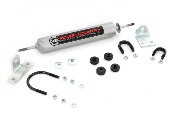 Rough Country 8734530 N3 Steering Stabilizer for 59-86 Jeep CJ