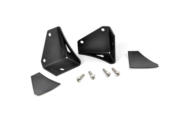 Rough Country 70510 Lower Windshield Light Mounts for 87-95 Jeep Wrangler YJ