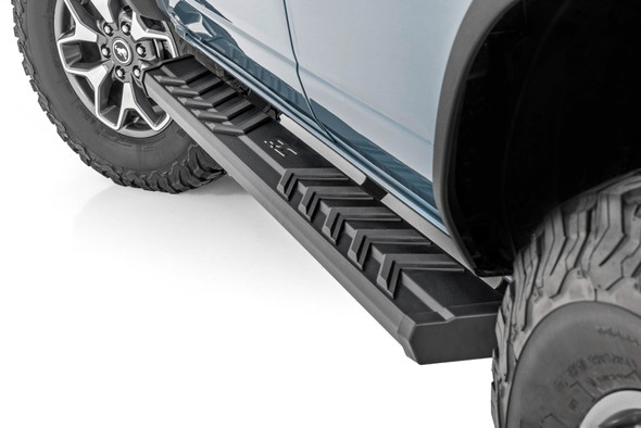 Rough Country 41007A Running Boards for 21-26 Ford Bronco 4-Door