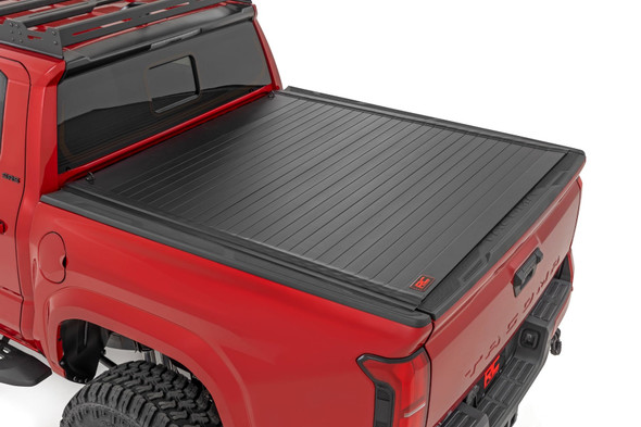 Rough Country 50415551 Hard Roll Up Bed Cover for 24-26 Toyota Tacoma with 5' Bed