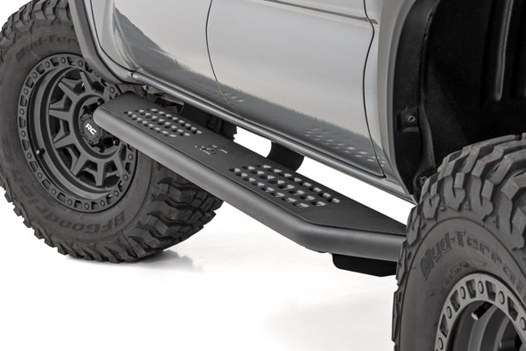 Rough Country 14012 OV2 Running Boards for 16-23 Toyota Tacoma Crew Cab
