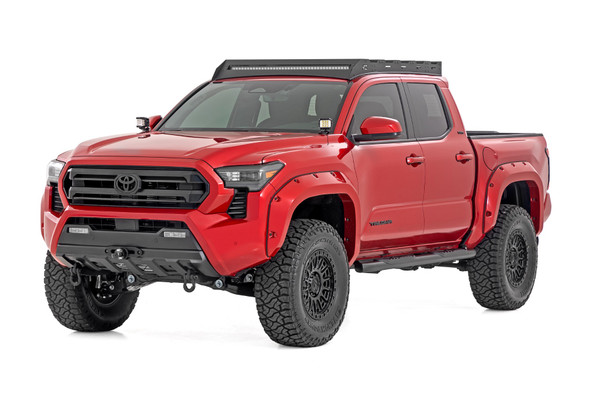 Rough Country 21017 Oval Nerf Steps for 24-26 Toyota Tacoma Double Cab