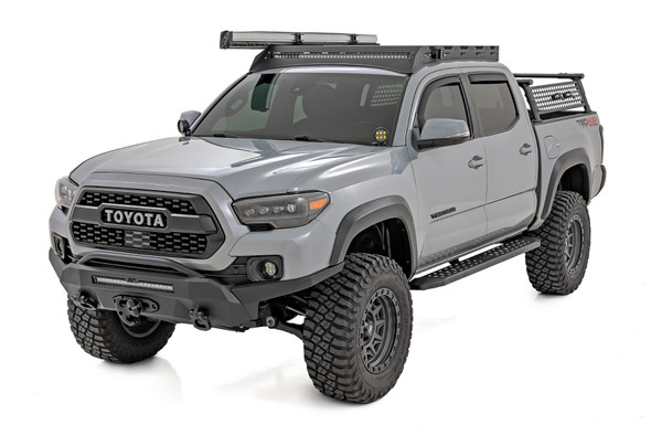 Rough Country 44012 RPT2 Running Boards for 16-23 Toyota Tacoma Double Cab
