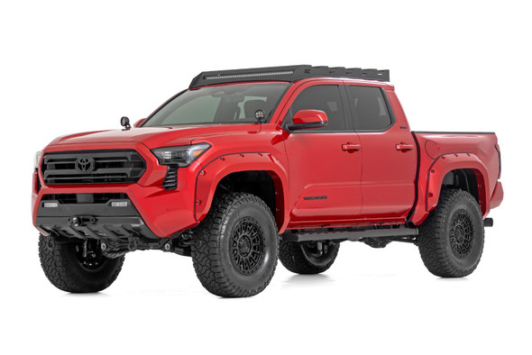 Rough Country 41013A BA2 Running Boards for 24-26 Toyota Tacoma