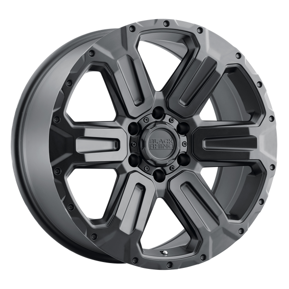 Black Rhino Hard Alloys Wanaka Wheel for 87-06 Jeep Wrangler YJ & TJ