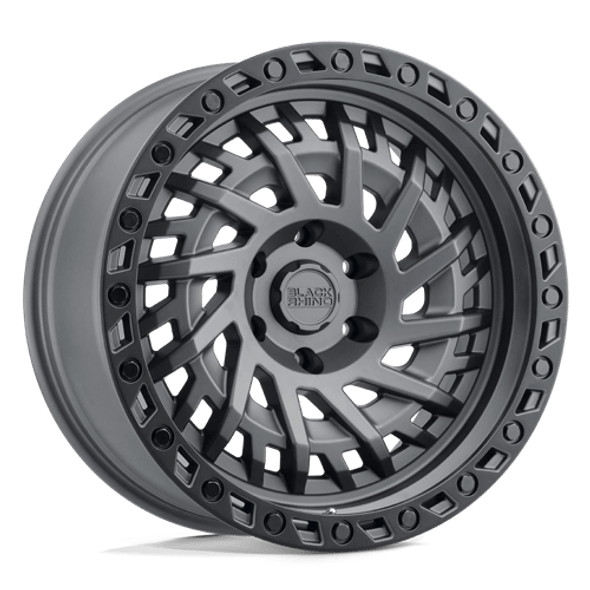 Jeep Wheel Black Rhino Shredder Matte Gunmetal W/ Black Ring 17X9 1790Shd-85127G71