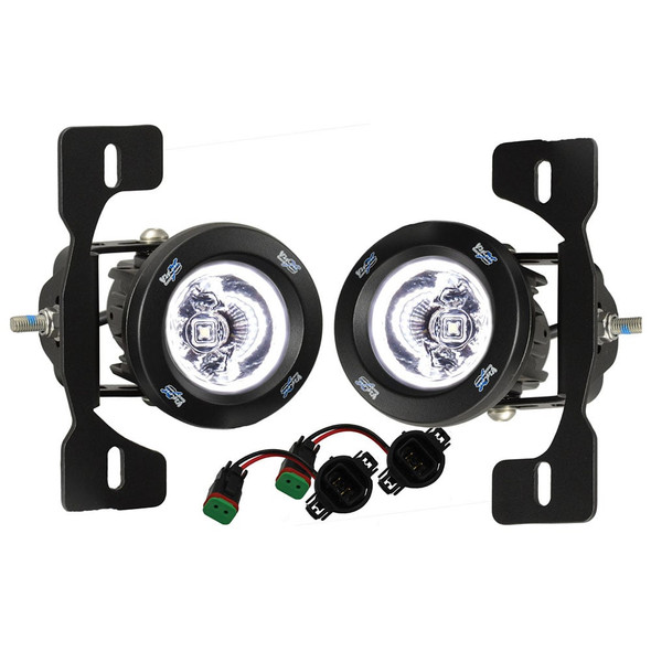 Vision X Lighting 3.7" Optimus Narrow Beam LED X Fog Light Kit - 9892474