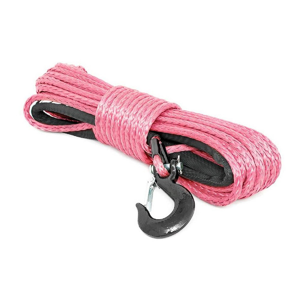 Rough Country 16K Synthetic Winch Rope (Pink) - RS136