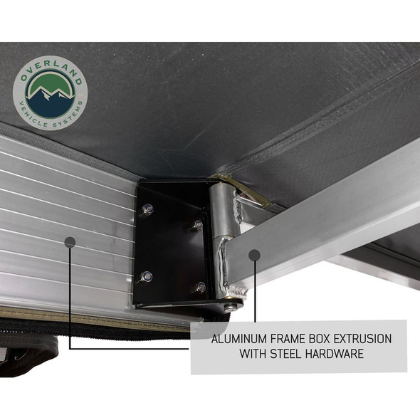 Overland Vehicle Systems Driver Side Nomadic 270 Awning For Mid-High Roofline Vans - 19519908