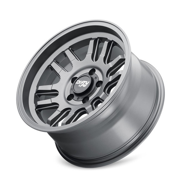Dirty Life Canyon Wheel, 17x9 with 5 on 127 Bolt Pattern - Satin Graphite - 9310-7973MGT12