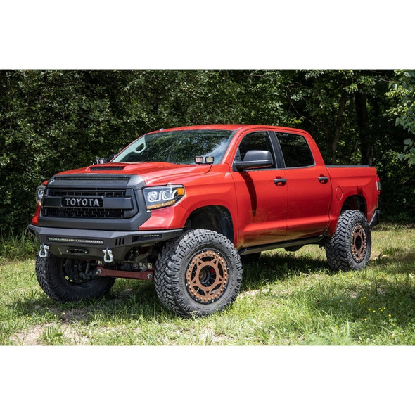 Rough Country 2" Black Series with Amber DRL LED Light Kit - 70838