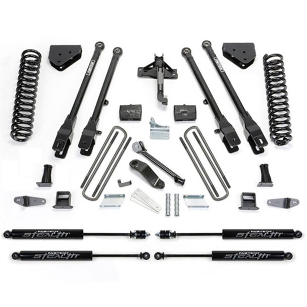 Fabtech 6 Inch 4 Link Lift Kit with Stealth Shocks - K2054M