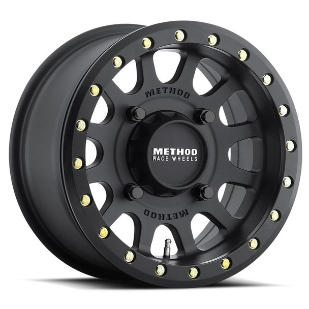 Method Race Wheels UTV Series 401 Beadlock, 14x7 with 4 on 156 Bolt Pattern - Black - MR40147046543B