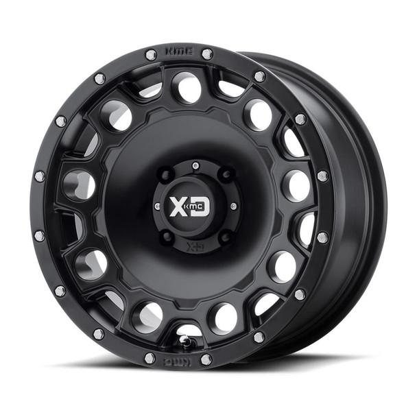 XD Wheels XS129 Holeshot - 15x7 - 4x137 - Satin Black - XS12957048710