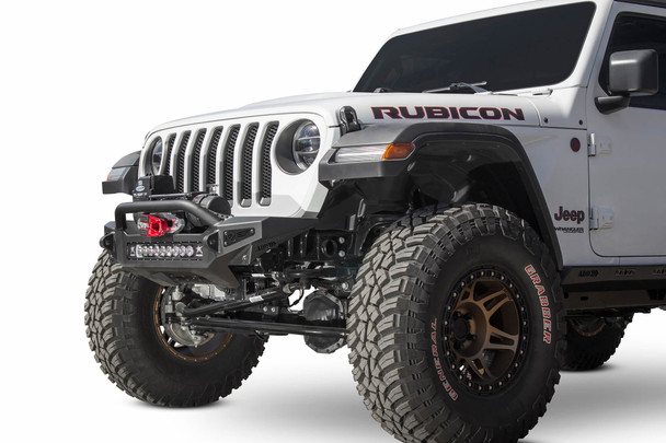 Rock Fighter Front Winch Bumper for 18-24 Jeep Wrangler JL & Gladiator JT |F964902080103