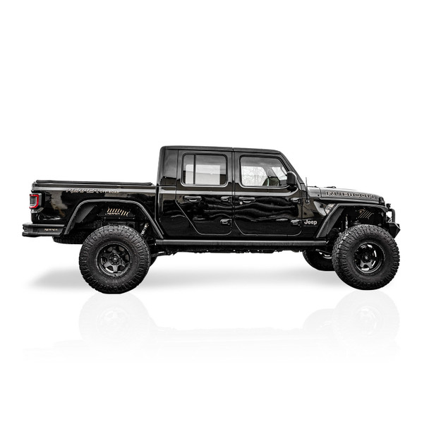 Bed Side Steps for 20-24 Jeep Gladiator JT with Immortal R1 Rear Bumper |JSR02