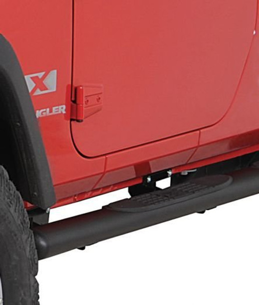 Rugged Ridge 4" Oval Tube Steps for 07-18 Jeep Wrangler JK 2 Door