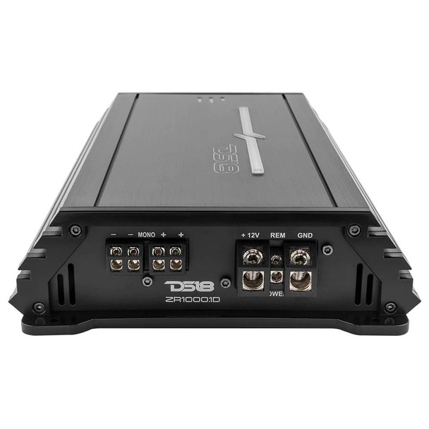 DS18 ZR1500.1D ZR Series Class D 1-Channel Monoblock Amplifier 1500 Watts