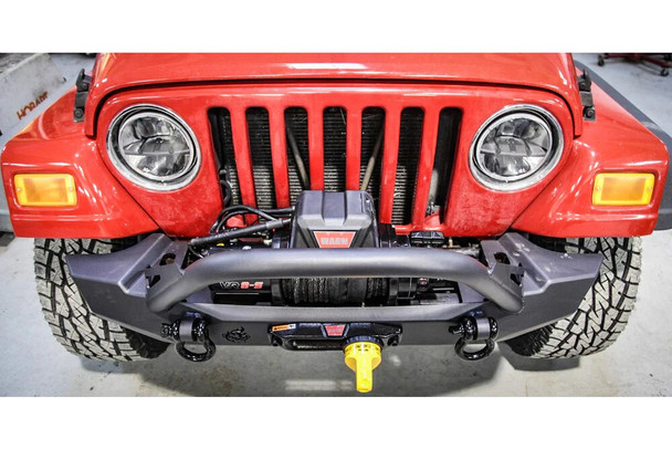 Crawltek Revolution Pyro Mid-Width Front Bumper for 76-06 Jeep CJ, YJ, TJ & Unlimited