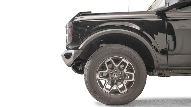 Fab Fours FB21-D5251-1 Vengeance Front Bumper with No Guard in Black for 21-25 Ford Bronco