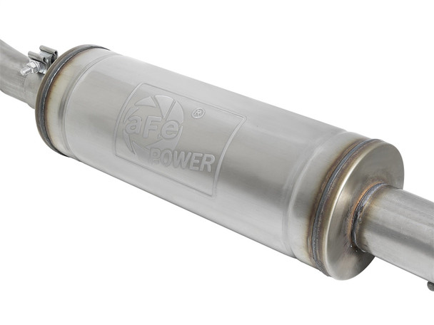 aFe Power 49-48069 Rock Basher 2.5" - 3" 409 Stainless Cat-Back Exhaust System for 07-18 Jeep Wrangler JK Unlimited 4 Door
