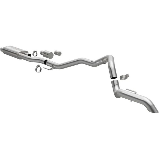 Magnaflow 19621 Overland Series Cat-Back Performance Exhaust System for 20-25 Jeep Gladiator JT with 3.6L