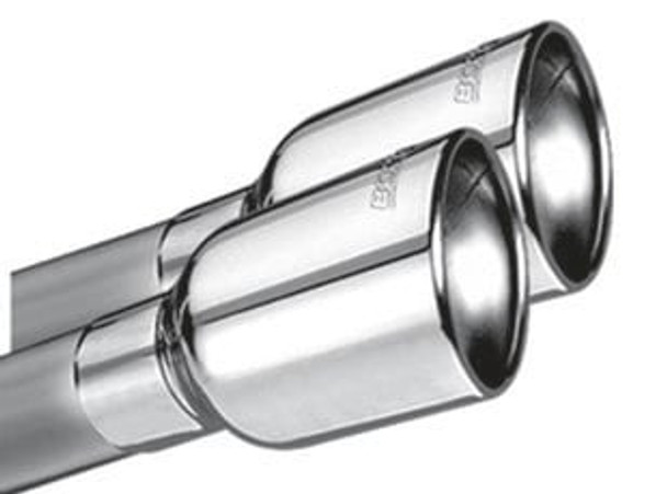 Borla 140810 ATAK T-304 Stainless Steel Catback Exhaust System with Single Turn Down Tip in Polished Stainless