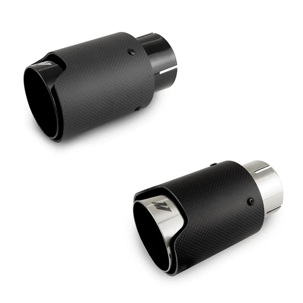 Mishimoto Carbon Fiber Exhaust Tip with 2.5" Inlet & M Logo