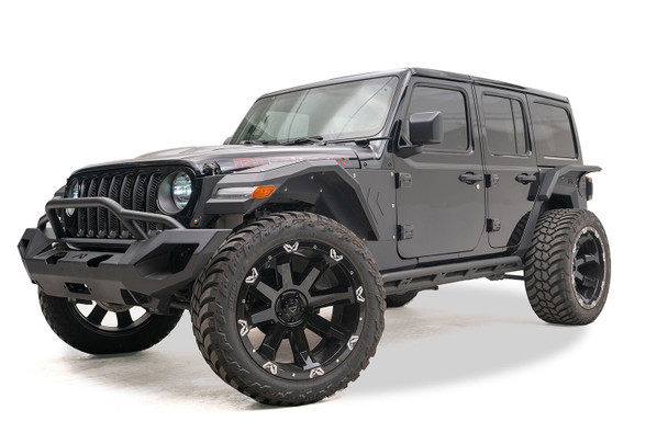 Fab Fours Tube Rock Sliders for 18-25 Jeep Wrangler JL Unlimited