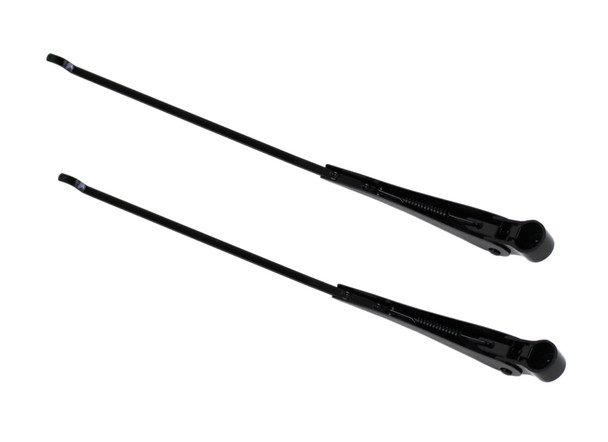 Kentrol 50544 Windshield Wiper Arm Pair in Black for '68-'86 Jeep CJ Vehicles