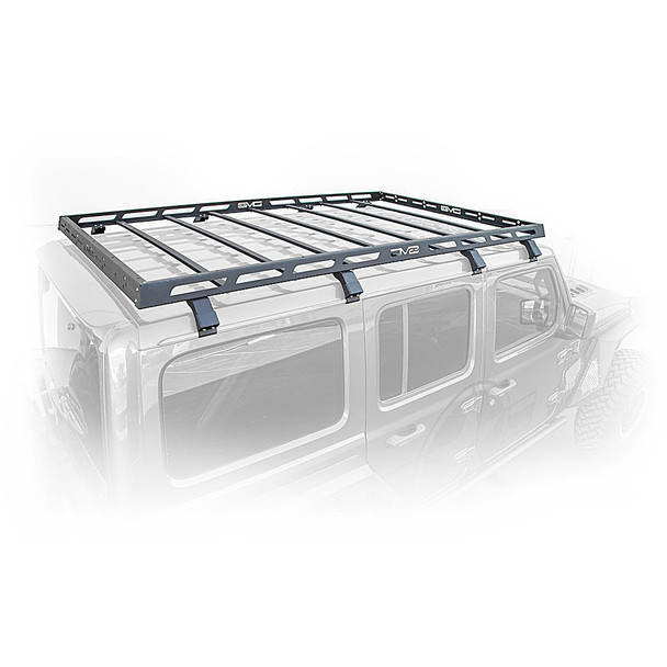 DV8 Offroad RRJL-01 Roof Rack for 18+ Jeep Wrangler JL Unlimited 4-Door