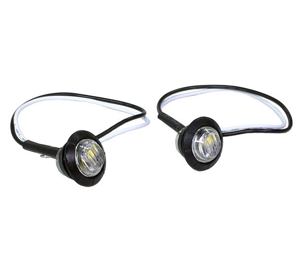 Quake LED 3/4" Side Marker Lamps - 6 Pack