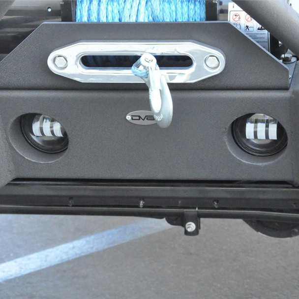 DV8 Offroad R4FL16W3W LED Fog Lights for 07-18 Jeep Wrangler JK