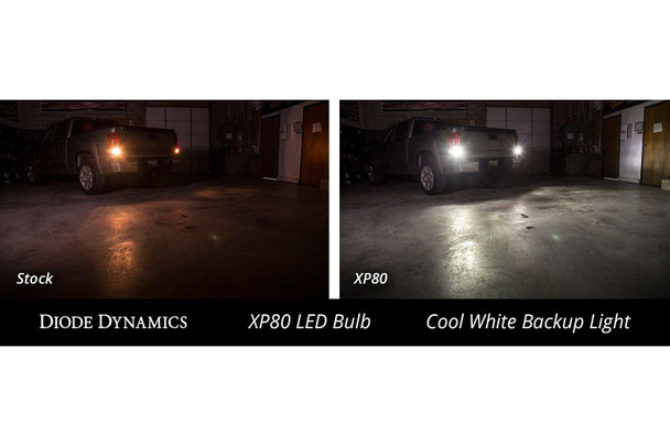 Diode Dynamics DD0109P Backup LED Bulb-Pair HP11 LED Cool White (pair) for 18-25 Jeep Wrangler JL & Gladiator JT with Factory Halogen Tail Lights