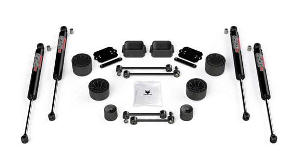 Teraflex 1365260 2.5" Performance Spacer Lift Kit with 9550 Twin Tube Shocks for 18-25 Jeep Wrangler JL Unlimited Rubicon