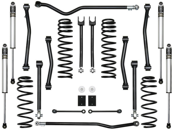 ICON Vehicle Dynamics K22014 2.5in Lift Kit Stage 4 for 18-23 Jeep Wrangler JL