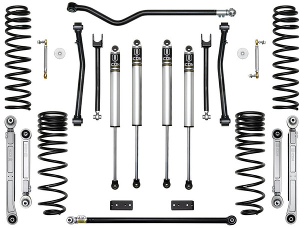 ICON Vehicle Dynamics K22105 2.5in Lift Kit Stage 5 with Billet Control Arms for 20-25 Jeep Gladiator JT