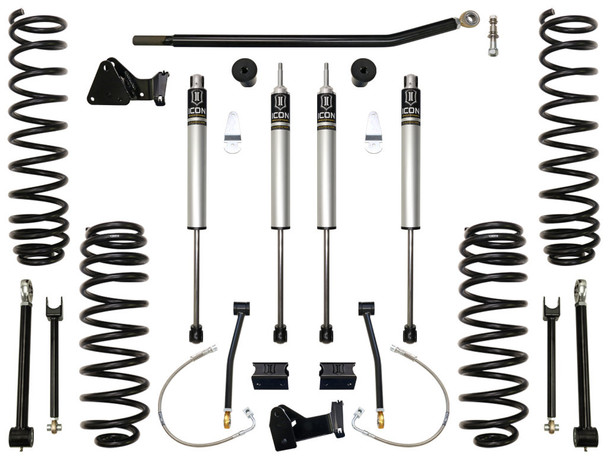 ICON Vehicle Dynamics K24001 4.5in Lift Kit Stage 1 for 07-18 Jeep Wrangler JK