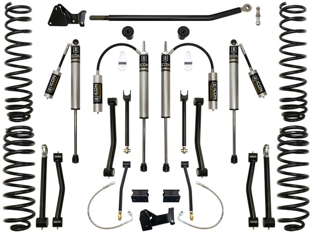 ICON Vehicle Dynamics K24002 4.5in Lift Kit Stage 2 for 07-18 Jeep Wrangler JK