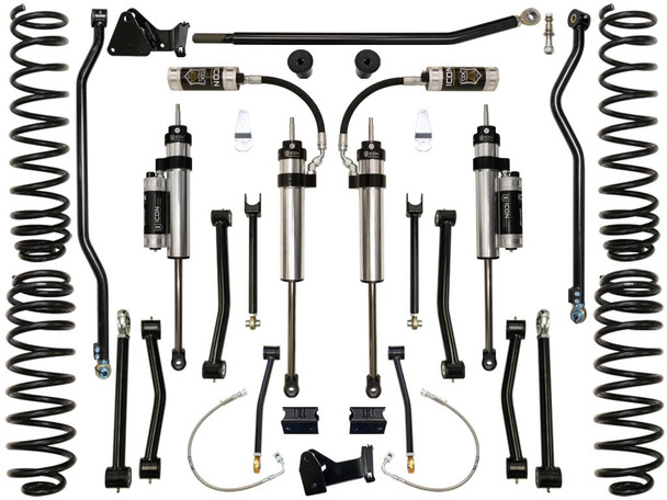 ICON Vehicle Dynamics K24004 4.5in Lift Kit Stage 4 for 07-18 Jeep Wrangler JK