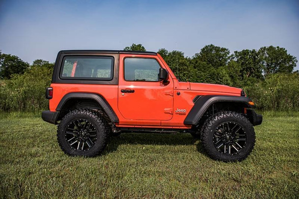 JKS Manufacturing JSPEC134KFP J-Kontrol 3in Suspension System with JSPEC Standard Duty Coil Springs for 18-25 Jeep Wrangler JL 2-Door