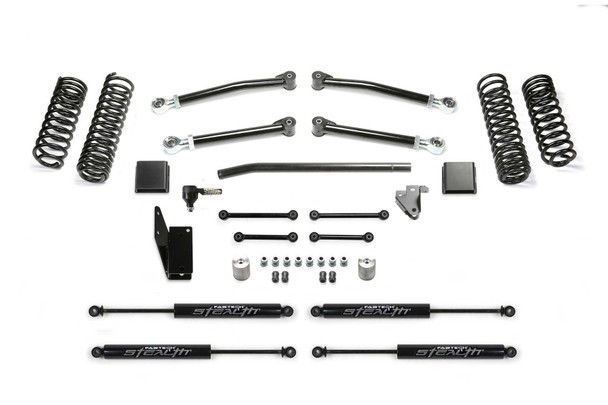 Fabtech K4175M 5in Trail Lift Kit with Stealth Monotube Shocks for 20-25 Jeep Gladiator JT