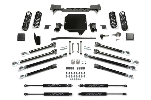 Fabtech K4177M 5in Crawler Long Travel Lift Kit with Stealth Monotube Shocks for 20-25 Jeep Gladiator JT